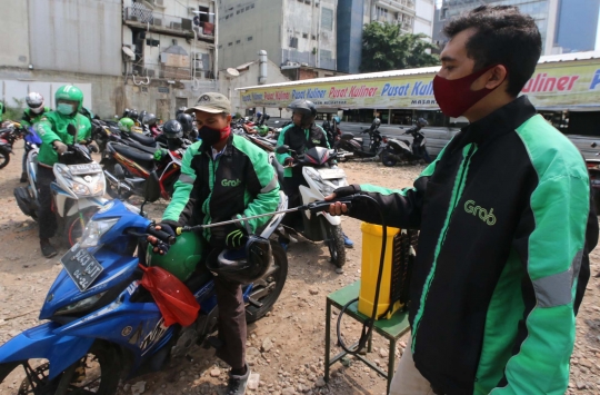 PSBB Transisi, Ojek Online Kembali Angkut Penumpang