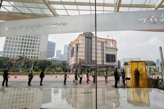 Persiapan Senayan City Jelang Buka Kembali