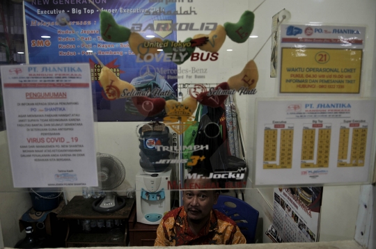 SIKM Berlaku, Agen Bus AKAP di Terminal Pulogebang Dilanda Sepi