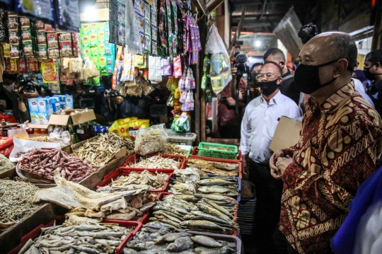 Menkop UKM Tinjau Pasar Tradisional