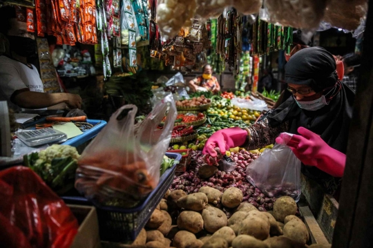 Kunjungan ke Pasar Tradisional Dibatasi 50 Persen