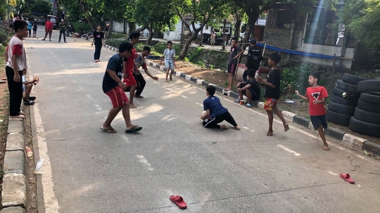 Melihat Keceriaan Anak-anak saat Masa PSBB Transisi di Cipinang Muara