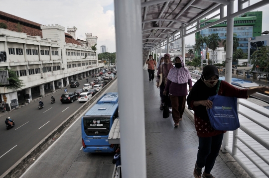 PSBB Transisi, Jumlah Penumpang Transjakarta Naik 22 Persen