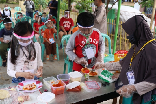 Melihat Kampung Belajar Anak dengan Protokol Kehidupan Baru