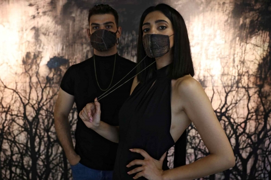 Unik, Koki Yordania Ciptakan Masker dari Kulit Terong