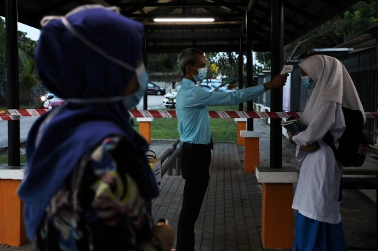 Covid-19 Terkendali, Sekolah di Malaysia Kembali Dibuka