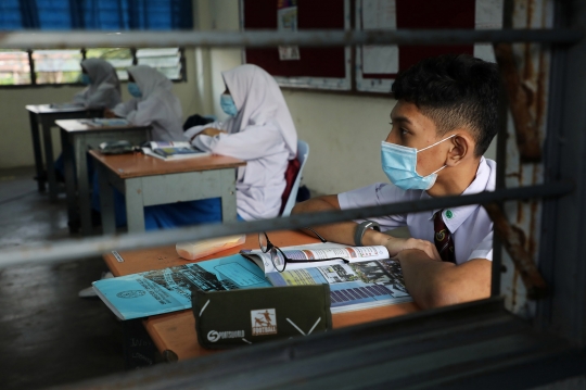 Covid-19 Terkendali, Sekolah di Malaysia Kembali Dibuka