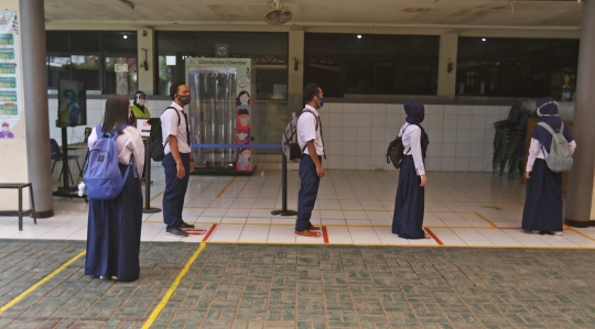 Simulasi Sekolah Menuju Kenormalan Baru