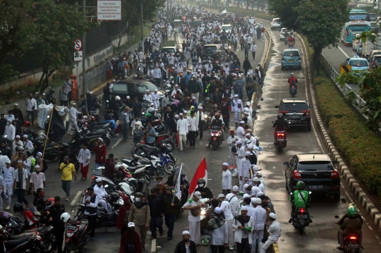 Aksi Demo di Gedung MPR/DPR Berimbas Kemacetan Parah