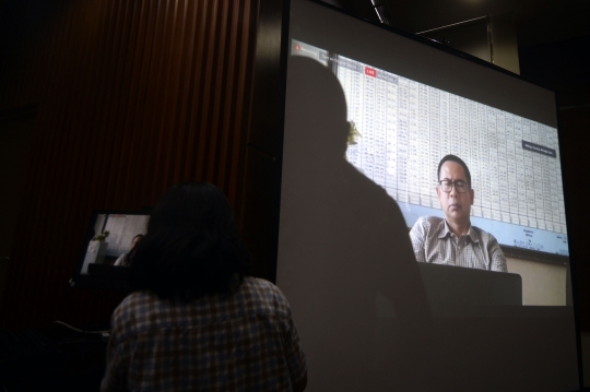 Suasana Sidang Tuntutan Tubagus Chaeri Wardana di KPK