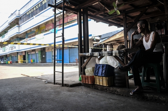 Pasar Pulogadung Ditutup Sementara Akibat Covid-19