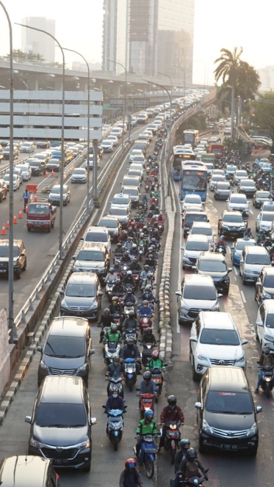 Melihat Kemacetan Ibu Kota yang Kembali 'Normal'
