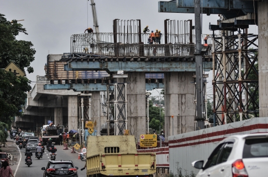 Progres Pembangunan Flyover Cakung