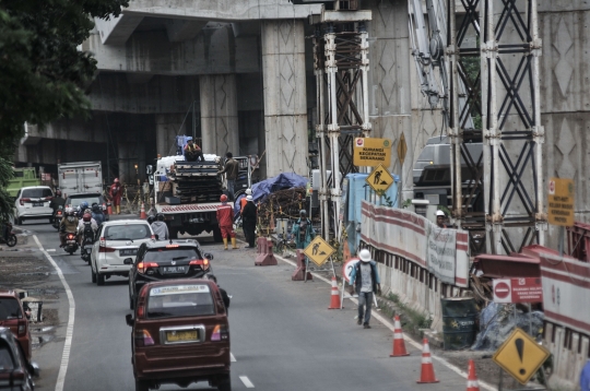 Progres Pembangunan Flyover Cakung