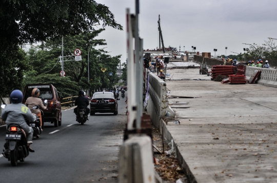 Progres Pembangunan Flyover Cakung