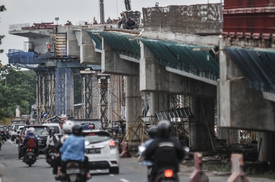 Progres Pembangunan Flyover Cakung