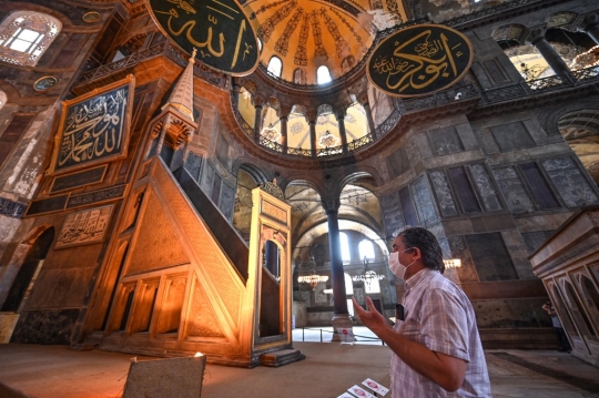 Menyusuri Museum Hagia Sophia, Bekas Katedral yang Akan Diubah Jadi Masjid