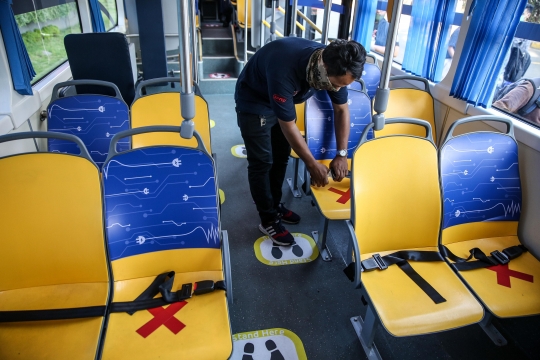 Bus Listrik TransJakarta Mulai Diuji Coba