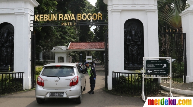 Foto Kebun Raya Bogor Buka Kembali Dengan Protokol Kesehatan