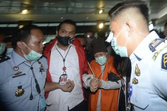 Buron Pembobol BNI Maria Pauline Lumowa Tiba di Bandara Soekarno-Hatta