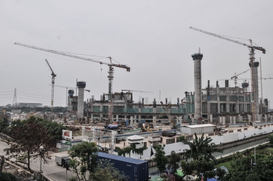 Progres Pembangunan Stadion BMW