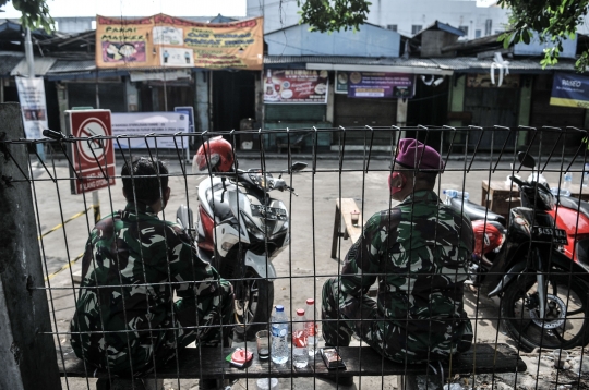 41 Pedagang Positif Covid-19, Pasar Cempaka Putih Ditutup