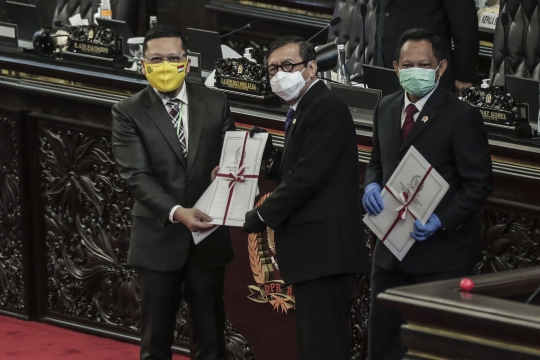 DPR Sahkan Perppu Pilkada Jadi UU