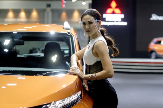 Gaya Model Bangkok International Motor Show di Tengah Pandemi