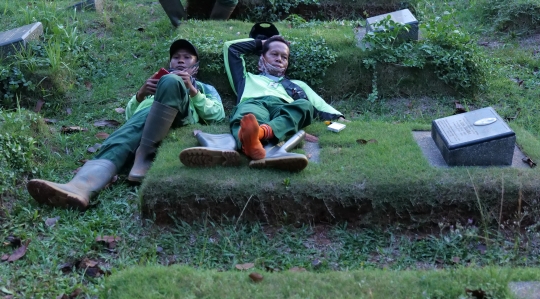 Penggali Kubur Pasien Covid-19 Menanti Insentif