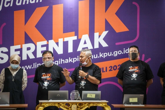 KPU Luncurkan Gerakan Klik Serentak