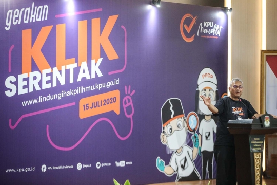 KPU Luncurkan Gerakan Klik Serentak