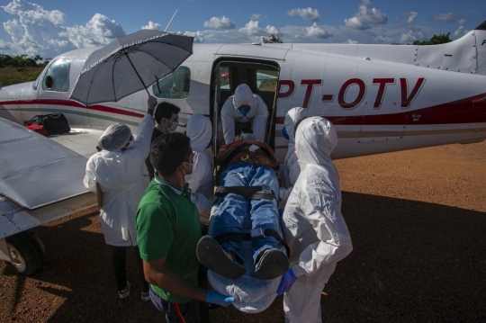 Brasil Kerahkan Pesawat untuk Evakuasi Pasien Covid-19