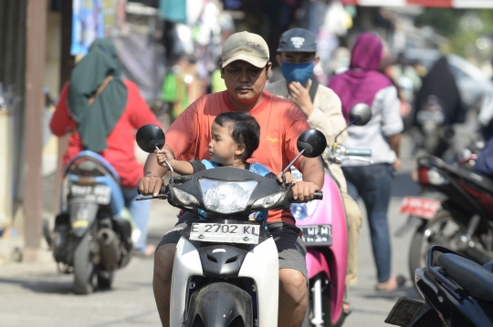 Di Tengah Pandemi, Warga Tangsel Masih Banyak Tak Pakai Masker