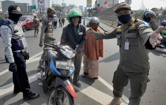 Warga Tak Pakai Masker Didenda di Depok