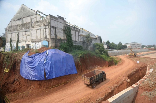 Perkembangan Proyek Tol Serpong-Cinere di Pondok Cabe