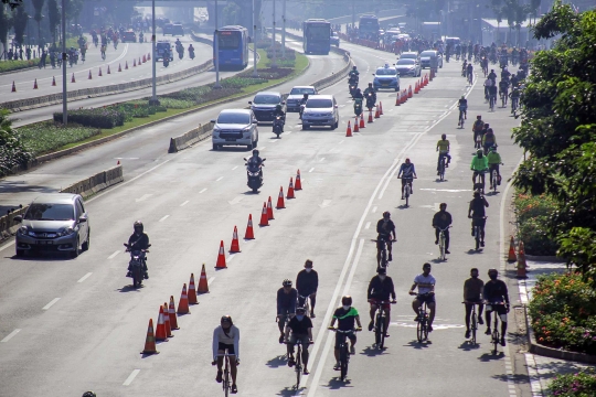 Pemprov DKI Jakarta Siapkan 30 Kawasan Khusus Pesepeda