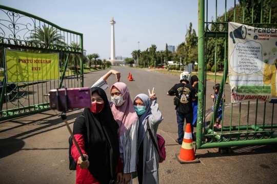 Monas Masih Ditutup untuk Umum