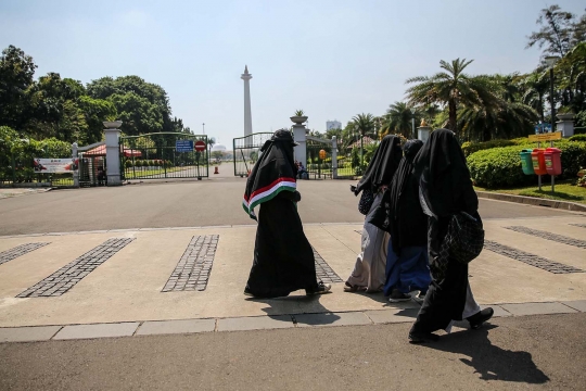 Monas Masih Ditutup untuk Umum