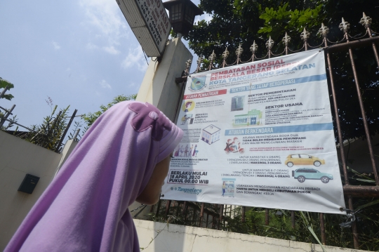 PSBB Tangerang Raya Diperpanjang 14 Hari