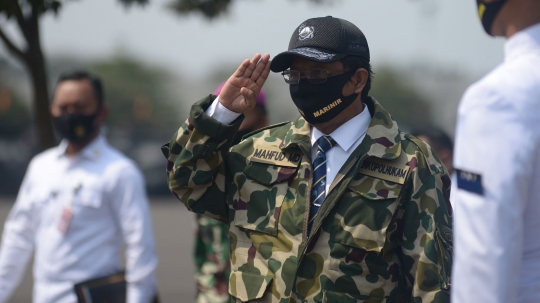 Aksi Prajurit Marinir TNI Unjuk Kebolehan Tangani Teroris