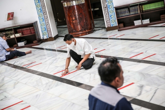 Persiapan Masjid Cut Mutia Gelar Salat Idul Adha