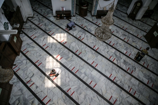 Persiapan Masjid Cut Mutia Gelar Salat Idul Adha