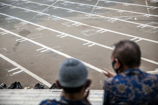 Persiapan Masjid Cut Mutia Gelar Salat Idul Adha