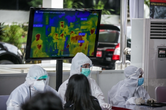 BIN Gelar Swab Test Massal di Gedung KPU