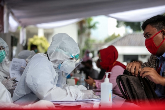 BIN Gelar Swab Test Massal di Gedung KPU