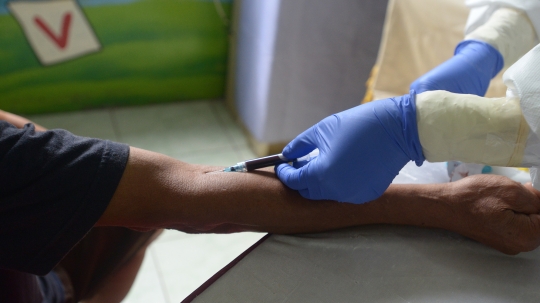 Rapid Test Covid-19 di Kampung Pemulung