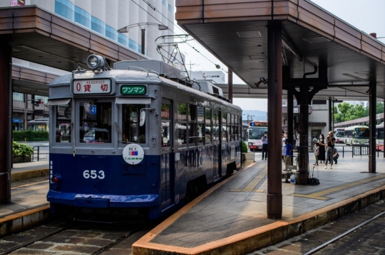 Wujud Trem 653 yang Selamat dari Serangan Bom Atom Hiroshima