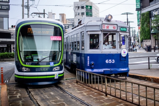 Wujud Trem 653 yang Selamat dari Serangan Bom Atom Hiroshima