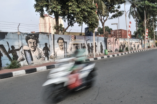 Mural Perjuangan Kemerdekaan Republik Indonesia