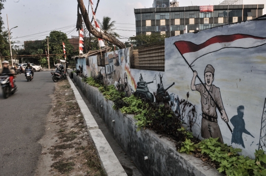 Mural Perjuangan Kemerdekaan Republik Indonesia